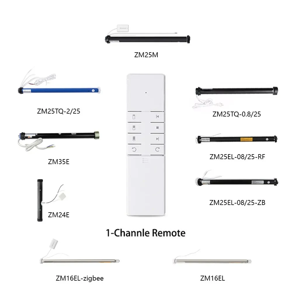 Zemismart Remote Controller, Motor solar panel（It\'s better to contact us to confirm which is the right remote for you）