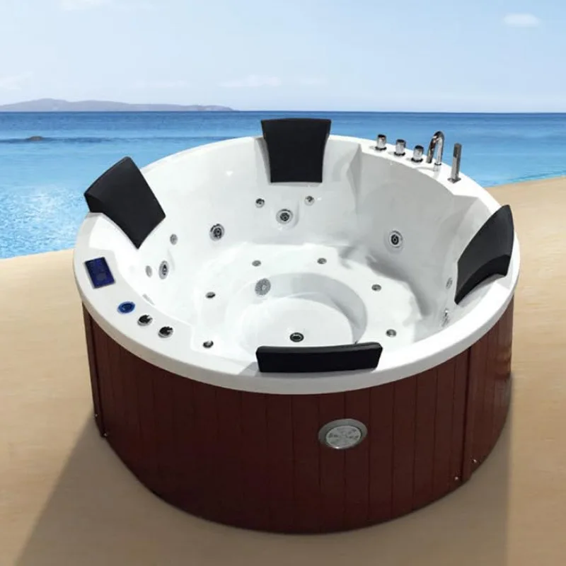 Round Massage Surf Bath Household Bath Outdoor Big Pool Homestay Villa Courtyard SPA
