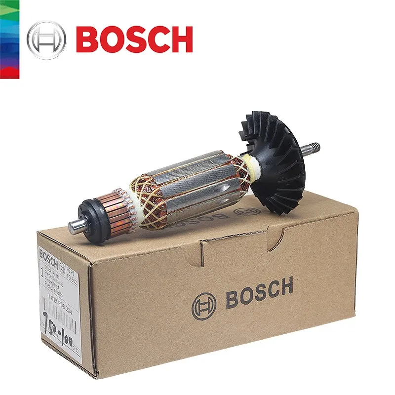 BOSCH Replacement GWS 750 GWS 7-125 Angle Grinder Electric Tools Part Rotors Stator Carbon Brush Power Tool Repair Accessories