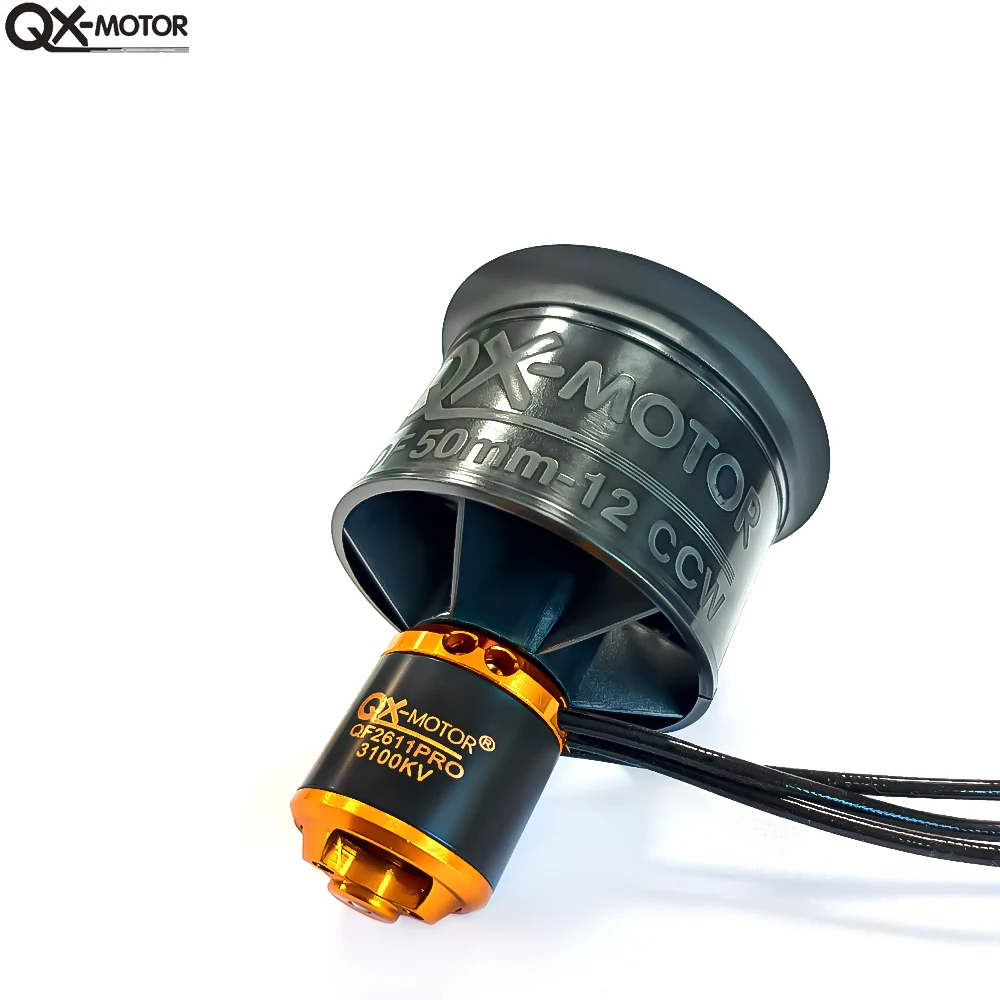 QX-MOTOR 50 mm EDF 12 bladen kanaalventilator QF2611 3300/4000/4600/5000KV CW/CCW borstelloze motor voor afstandsbediening speelgoedonderdelen
