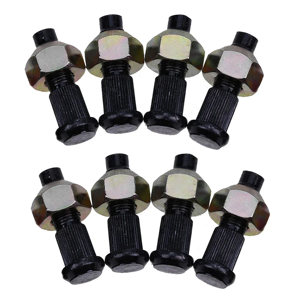 

8X Оцинкованные крепежные элементы ступицы колеса из углеродистой стали 6564669 6709170 для мини-погрузчиков Bobcat 743 753 763 773 853