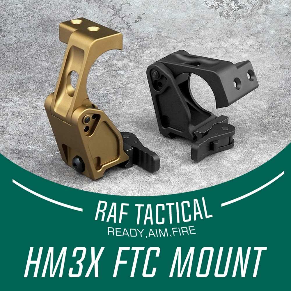 RAF FTC QD Mount pour loupe AVEN3X, 2.26 pouces, Opitcal Centerline recommande la chasse, DulScope 16: