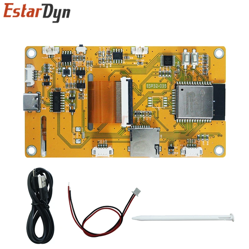 لوحة Arduino LVGL من ESP32 ، واي فاي وبلوتوث ، شاشة لمس ، شاشة عرض ذكية ، وحدة LCD TFT