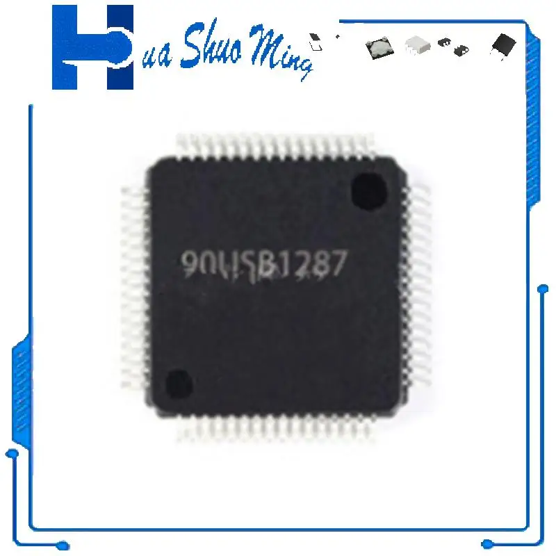 

1 шт./лот AT90USB1287-AU AT90USB1287 QFP