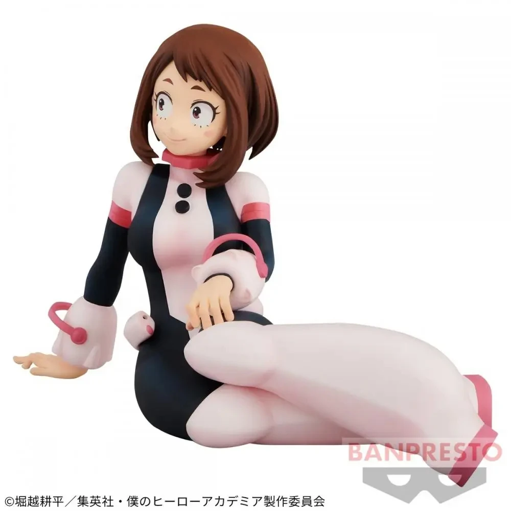 Original Banpresto Break Time Collection Anime My Hero Academia Midoriya Izuku Bakugou Katsuki Ochaco Uraraka Figure Model