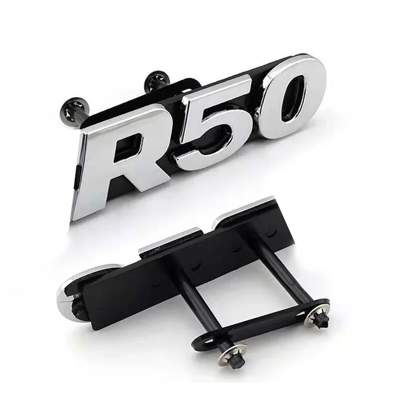 

Хромированная Эмблема багажника автомобиля R50, логотип передней решетки для VW 7L9853679