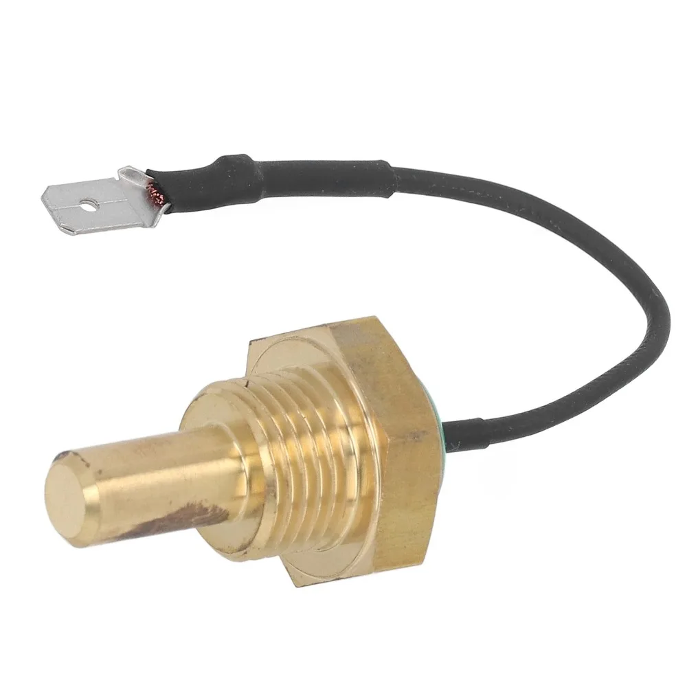 

12910744901 Excavator Water Temperature Sensor Brass Durable Excavator Accessories Reliable Weather Resistance for EC55 EC55B
