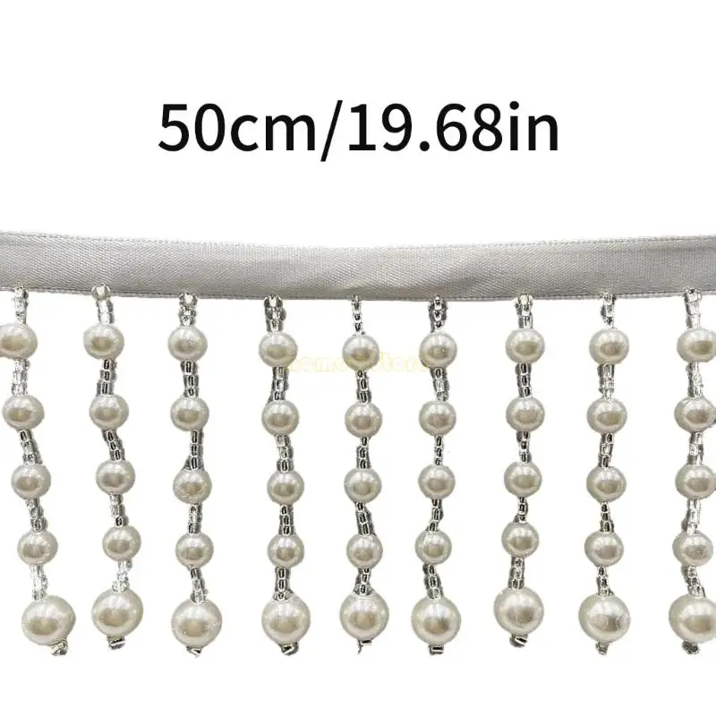 31BF Stylish Bead Chain Decorative Chain for Handcraft Project Perfect for Garment and Bag Crafting and Sewing Accessories
