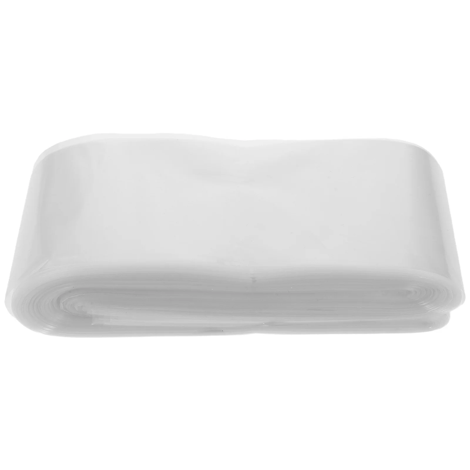 

100Pcs Dustproof Belt Bags 2.8'' X 43.2'' Transparent Long Plastic Sleeves for Dress Belts Storage Sleeve Wardrobe Organizer