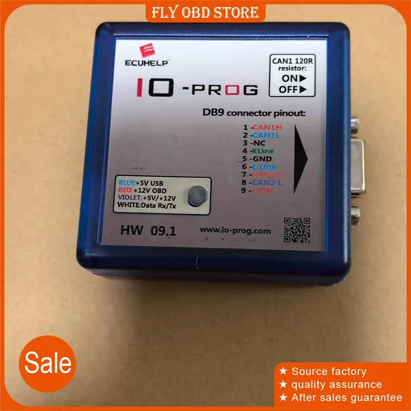 Newest full version IO-PROG Programmer for PS-A BSI Fo-rd G-M/OP-EL ECU TCM BCM EPS BD9 Connector Pinout License Included