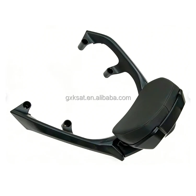 

GXKSAT Modified Motorcycle Accessories Passenger Backrest PU Rear Backrests Rear Seat Rack Support Shelf for TMAX560 22-23