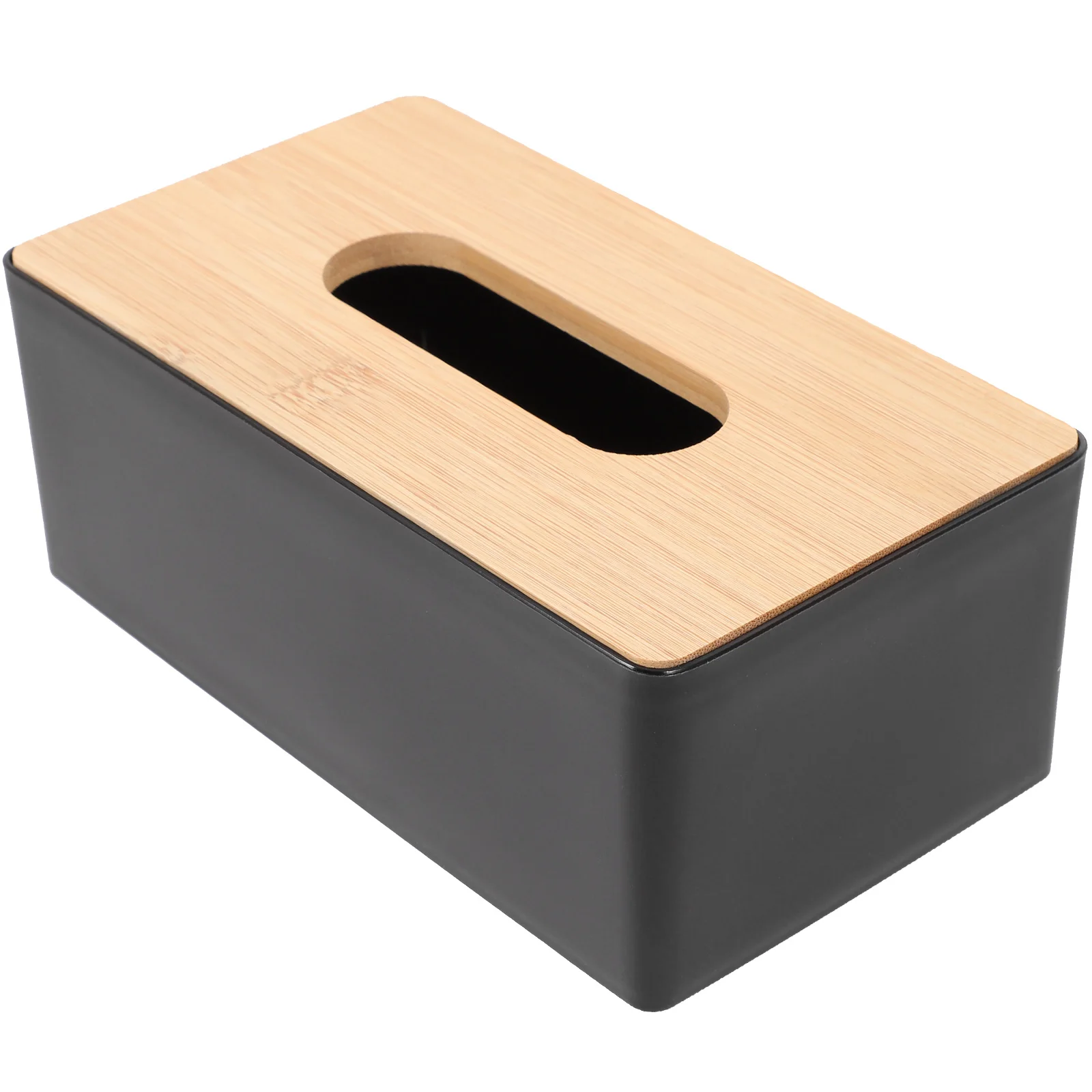 

Modern Tissue Box Wooden Lid Premium Storage Organizer Multifunctional Napkin Case For Home Office Bedroom Living Room Decor