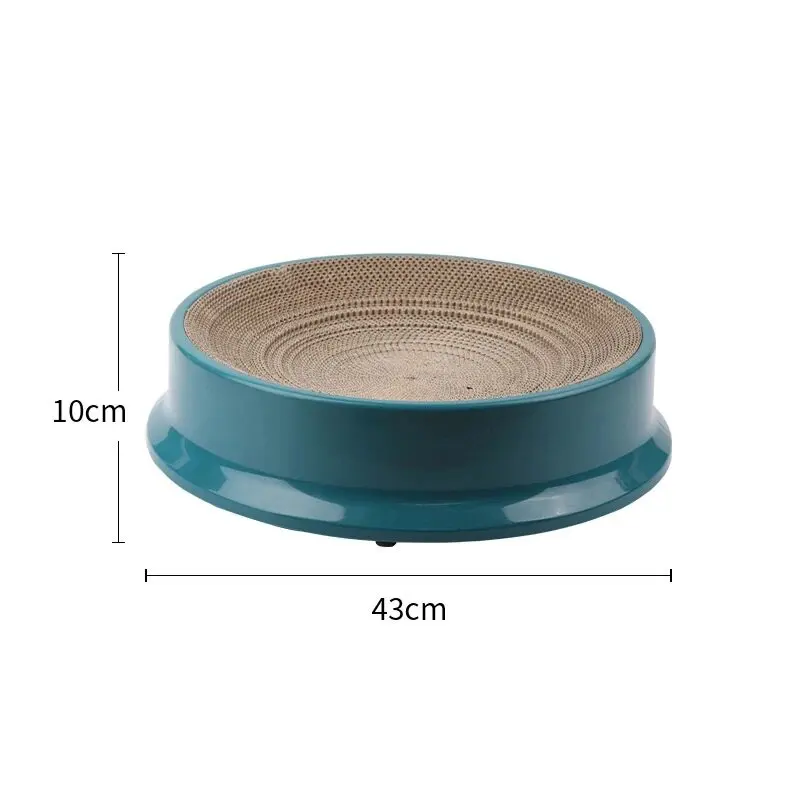 Cat Scratching Board Protect Furniture Grinding Claw Toys Circular Corrugated Paper Wear-Resistant Cat Nest Cat Supplies Cat Bed