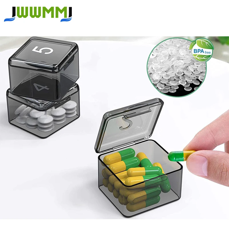 1Pcs  Large Monthly Pill Organizer,30 Day Pill Box 1 Time a Day,4 Weeks a Month Pill Case Container,Travel Friendly Medicine