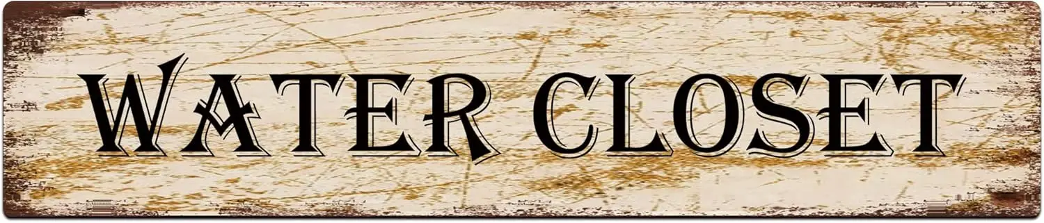 

Знак водяного шкафа, винтажная металлическая вывеска, металлическая табличка в стиле ретро, бар, паб, плакат, настенный художественный декор, жестяная вывеска 4x16 дюймов