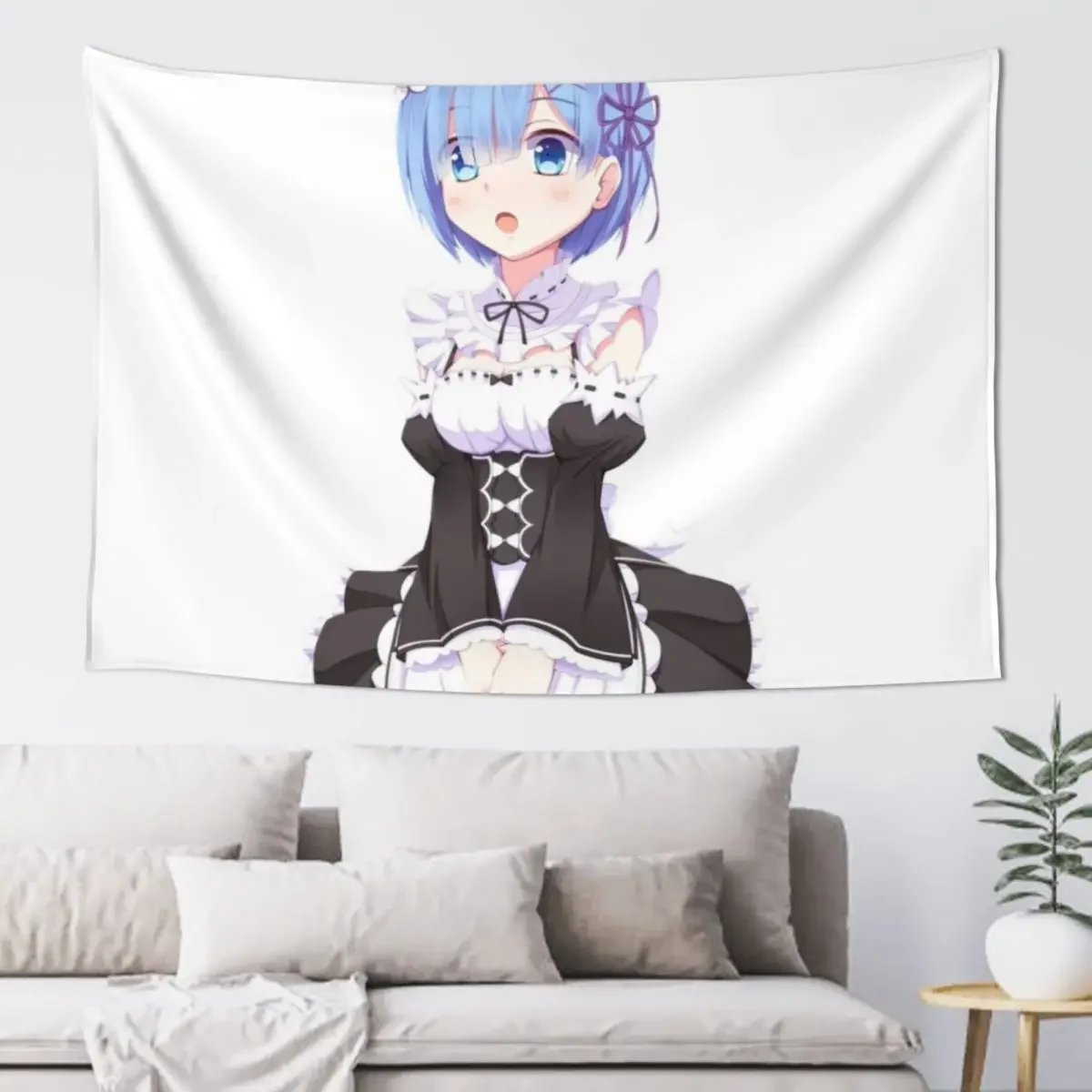 rem Tapestry Decoration For Bedroom Wall Art Home Supplies Anime Decor Tapestry