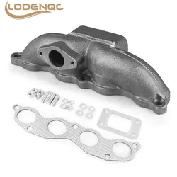 Colector Turbo de carrera para 02-06 Acura Rsx 02-05 Honda Civic Si Ep3 K20, hierro fundido T3/T4