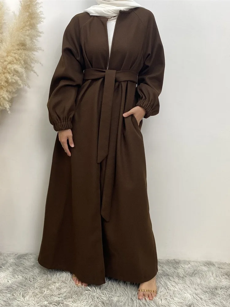 Modest Abaya Ramadan Femme Musulmane Embroidery Kimono Turkey Kaftan Islamic Clothing Muslim For Women Cardigan Caftan Robe