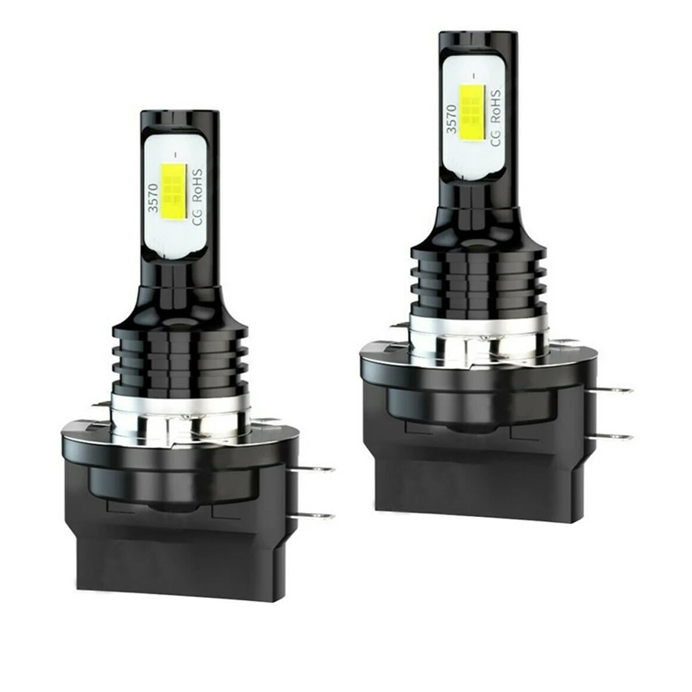 High Power For H11B LED Headlight Bulbs Compatible with For Kia For Optima and For Hyundai 6000K Bright White Light