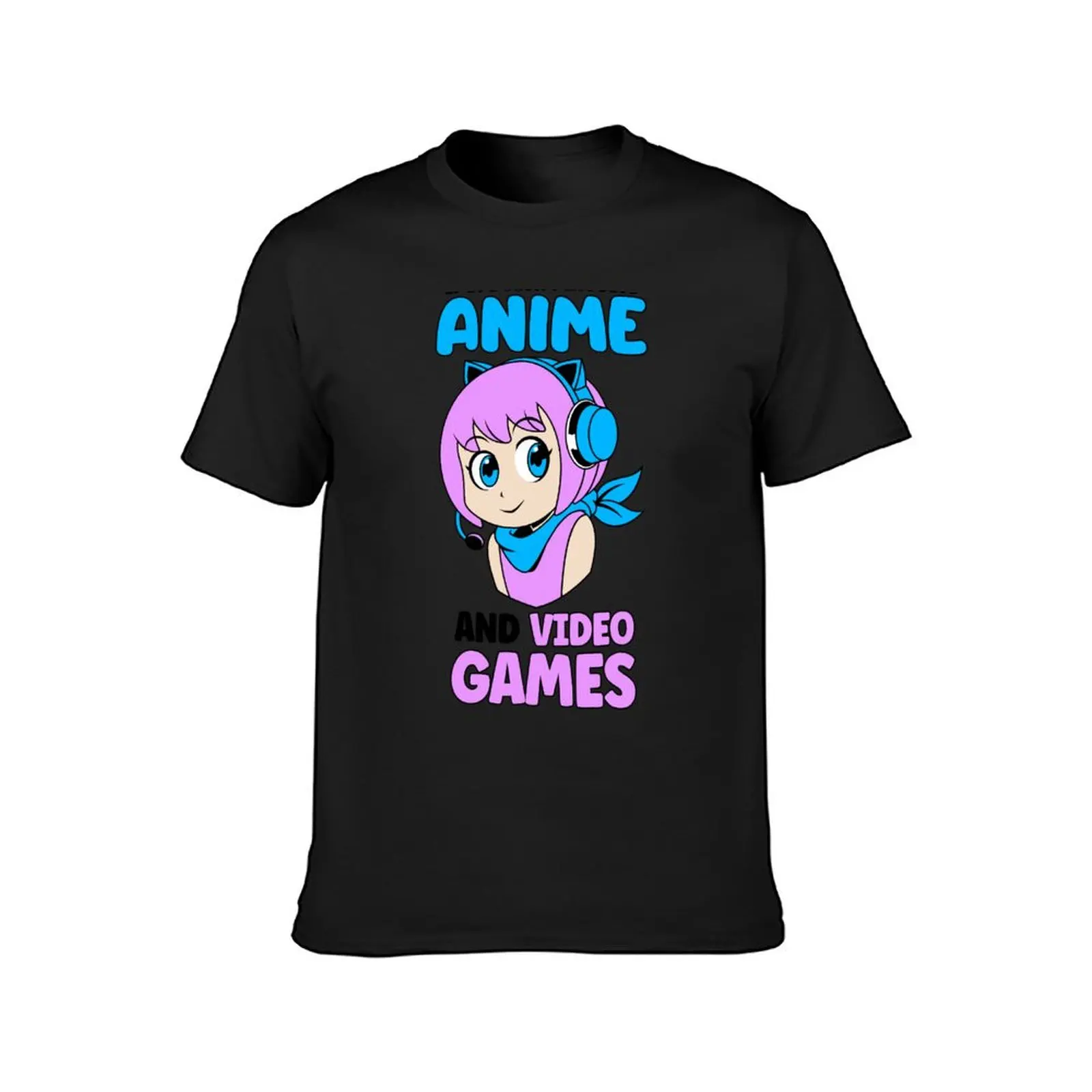 If It Doesn't Involve Anime And Video Games, Gamer Girl Funny T-Shirt quick-drying sports fans slim fit t shirts for men