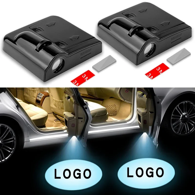 Wireless Led Car Door Welcome Laser Projector Logo Ghost Shadow Light Car Styling LED Car Welcome Door Lights