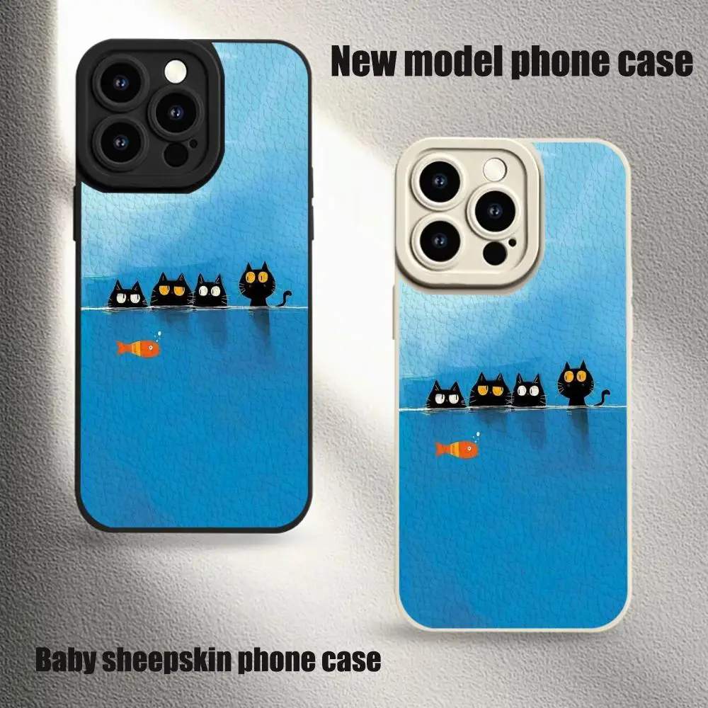 

Kitten-like Octopus phone case Little sheepskin for чехол на айфон for iphone 17 pro max for iPhone 17、16、15、14、13、12pm Pro Plus