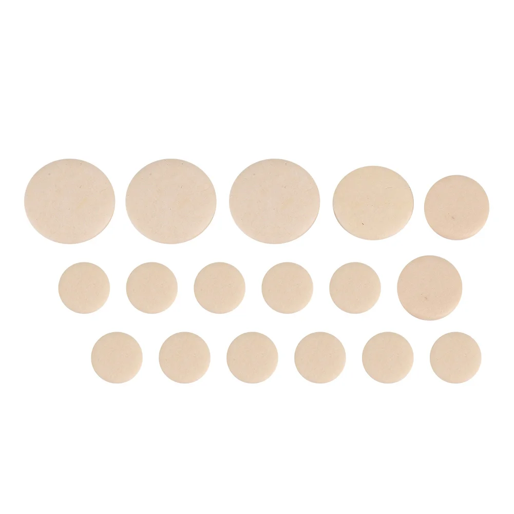 

17Pcs Quality Durable Clarinet Pad Set Clarinets Repair Parts Replacement Accessories