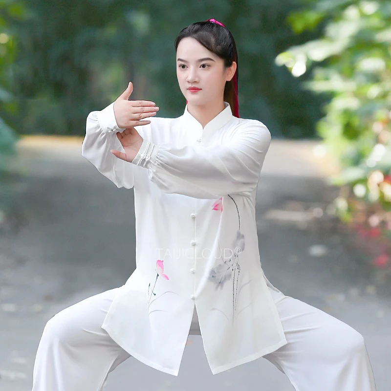 Tai Chi Baduanjin Training Suit - Traditional Chinese Wellness Martial Arts Uniform for Men/Women (Performance & Competition)