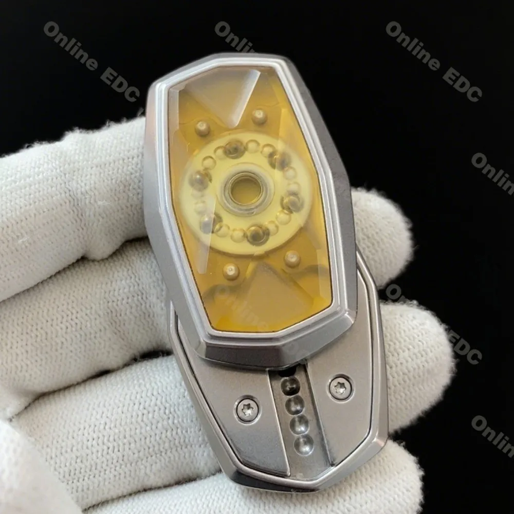 

Игрушки EDC Chenyu EDC Guardian Fidget Slider из нержавеющей стали PEI вращается влево и вправо 360° ° Игрушки-непоседа для взрослых