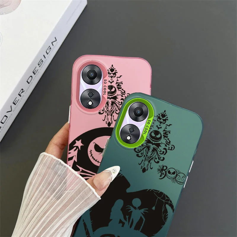 The Nightmare Before Christmas For OPPO Realme 5 8 10 11 i Pro C 2 15 20 21 31 33 35 53 55 9i Colorful Phone Case Funda Cover