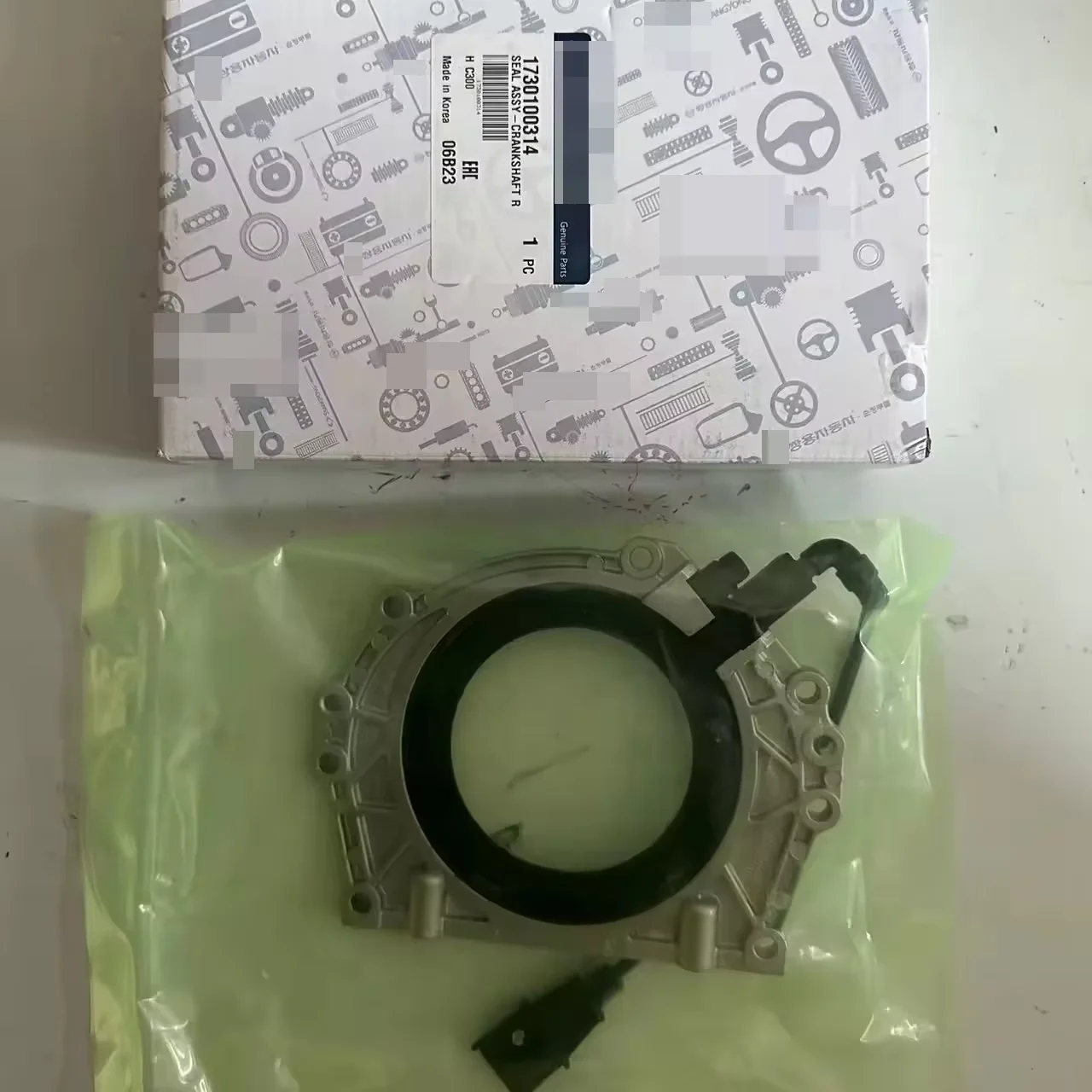 

Уплотнение картера-заднее для Ssangyong TIVOLI,KORANDO # 1730100314