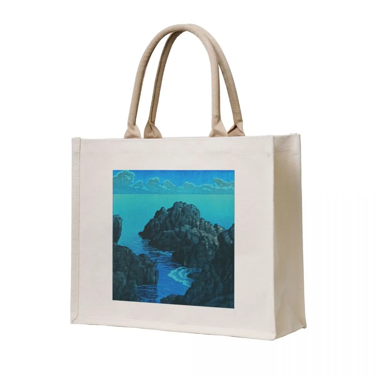 

kawase hasui print Tote Bag foldable reusable bag bags for women shopping cart bags