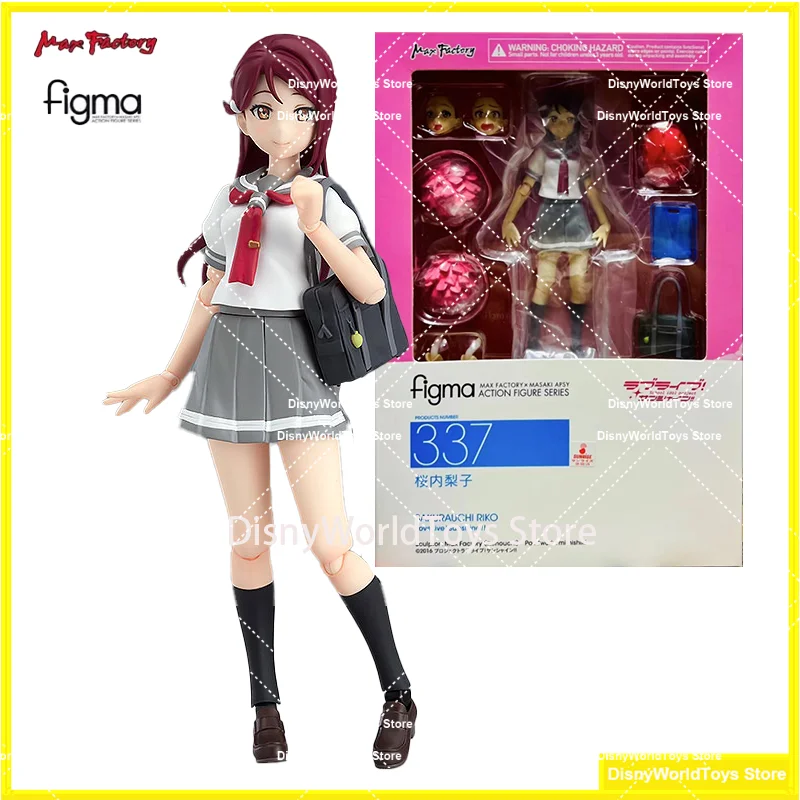 

100% Original Figma 337 Love Live Sunshine Riko Sakurauchi In Stock Anime Action Collection Figures Model Toys