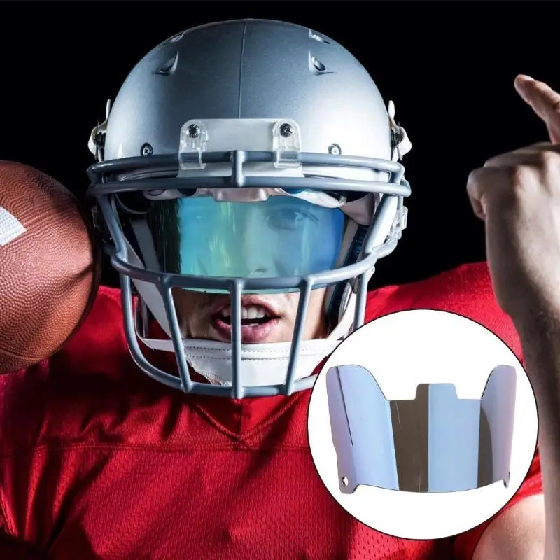 

Clear Football Helmets Visors Scratch Resistant Eye Protections For Adults,Easy Install Clear Scratch Resistant For Youth Player