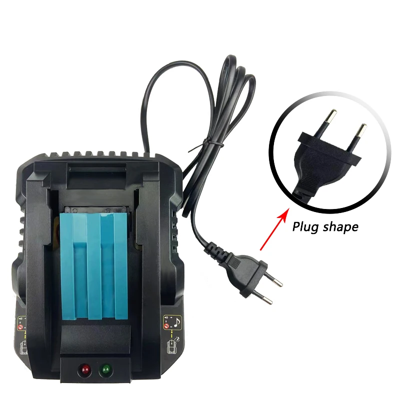 New for Makita 14.4V-18V Power Tool Lithium Battery Charger DC18RD Single Slot 4A and Battery 18V Li-ion for Makita