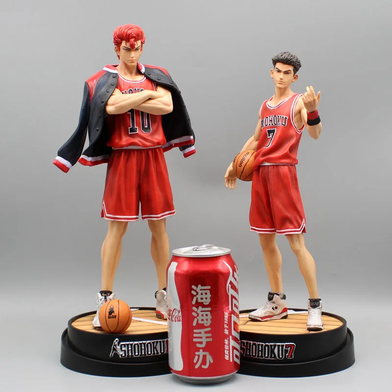 

Anime Slam Dunk Sakuragi Hanamichi Ryouta Miyagi Action Figure Toys Manga Figurine GK Statue PVC Collection Model Gift for Kids