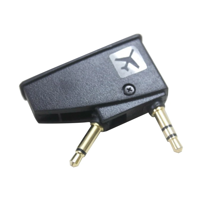 QC45 QC35 QC3 QC25용 비행기 항공 어댑터 헤드폰 어댑터 항공 플러그