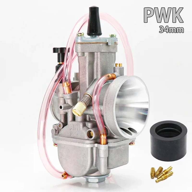 ZSDTRP 2T 4T Universele Keihin Koso Oko Motorfiets PWK Carburateur 21 24 26 28 30 32 34mm Met Power Jet Voor Racing Motor