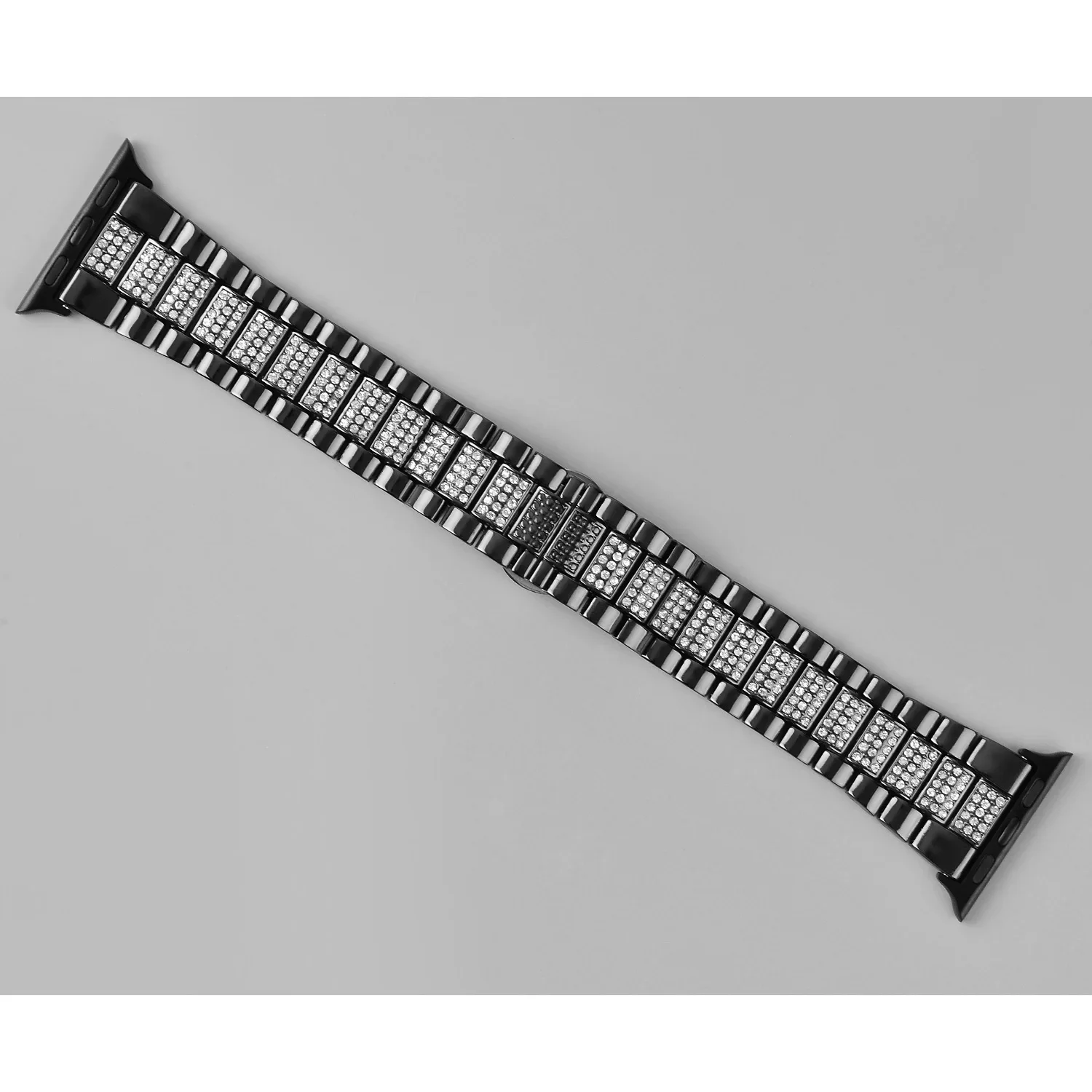 Metal+diamond Strap for Apple Watch Ultra 9 8 7 49mm 45mm 41mm Bracelet Wristband IWatch 6 5 4 3 SE 44mm 40mm 42mm 10 46mm 42mm