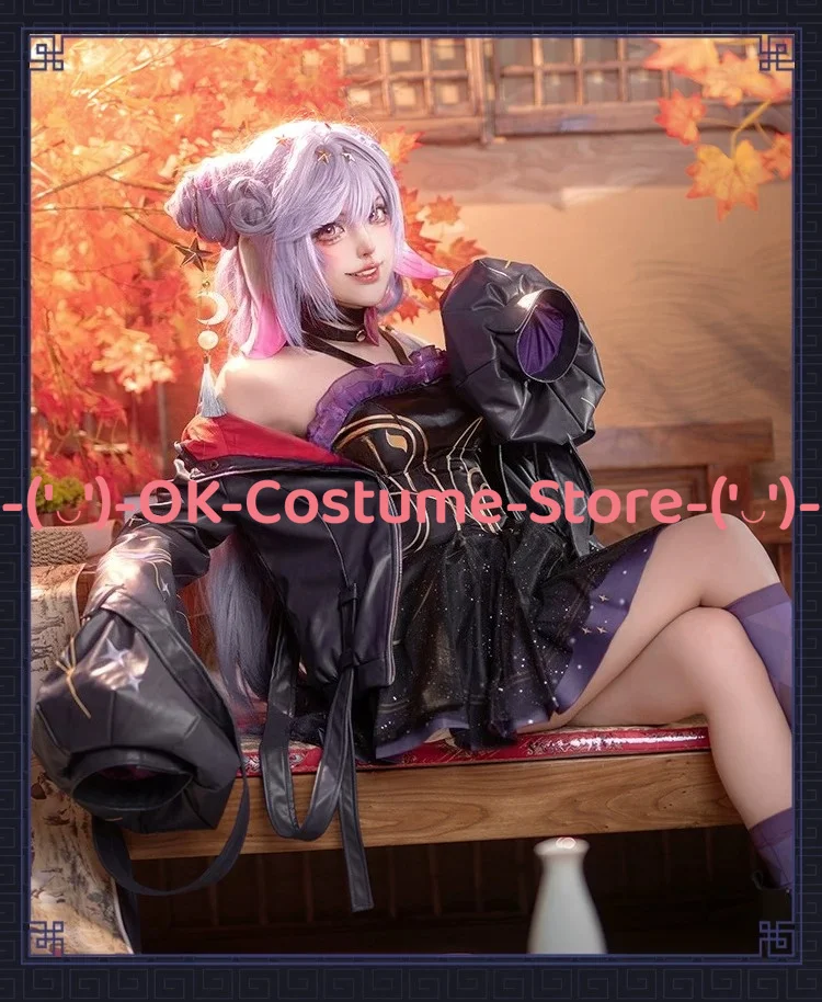 Honor of Kings Dyadia Cosplay Costume Shao Siyuan Mystic Divination Skin Purple Dress Halloween Carnival Party Uniform Suit