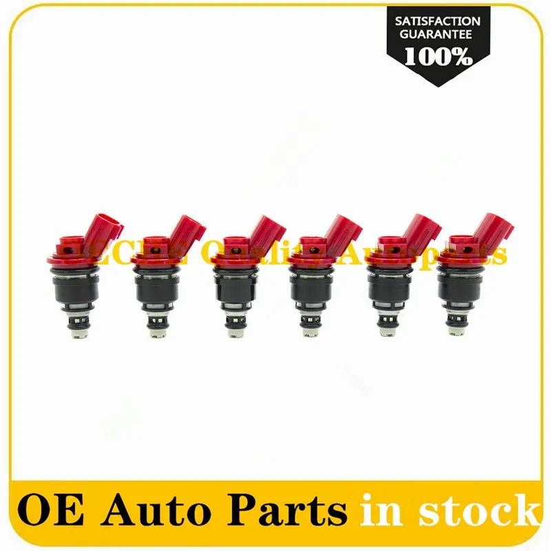 16600-96E01  6 PCS Fuel Injectors For Infiniti I30 1996-1999 For Nissan Maxima 1992-1999 1660096E01 Car Accessories