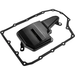Automatic Transmission Filter Kit Compatible for Mazda 3 2012-2023 for Mazda 6 2014-2021 Durable Plastic Black Engine Transmiss