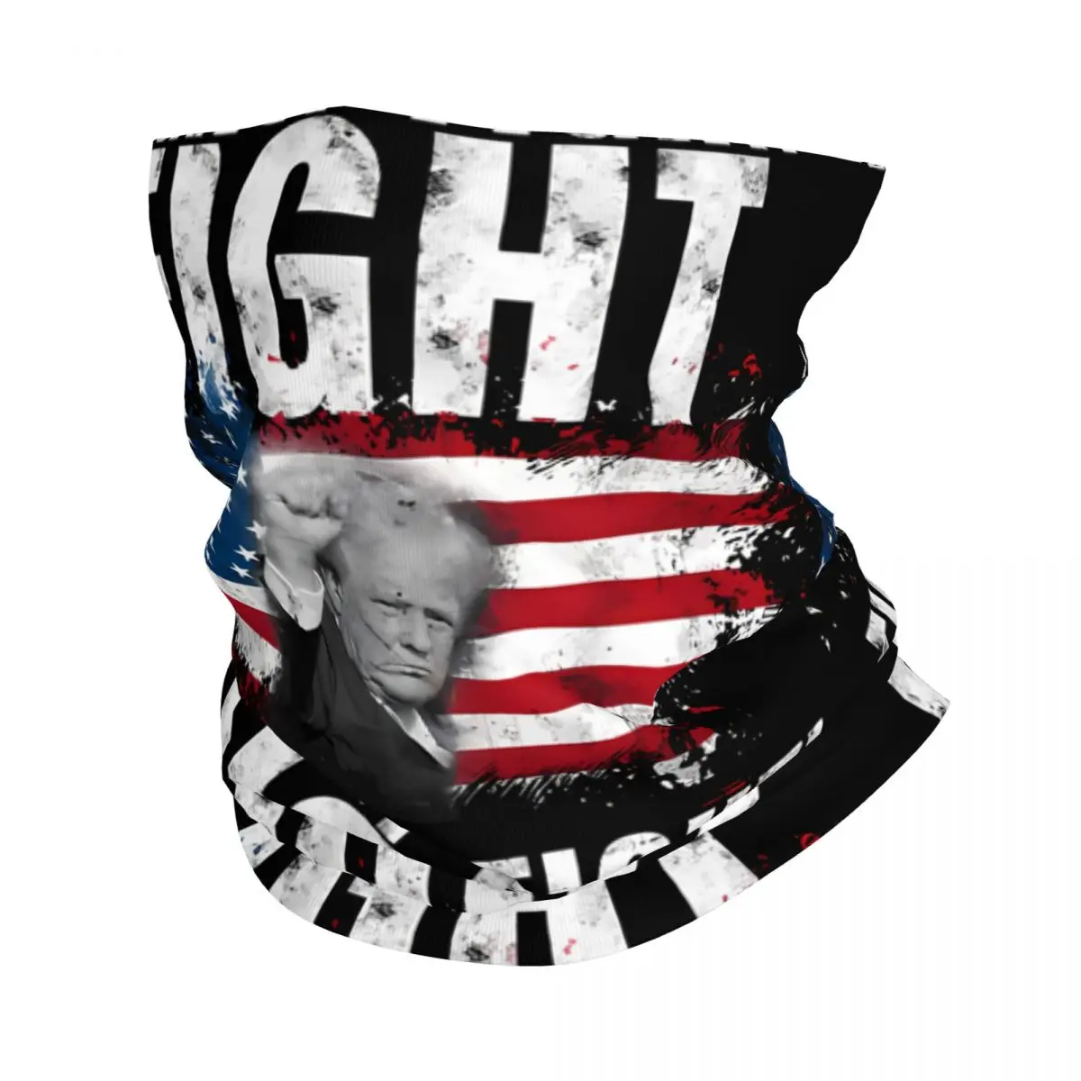 Donald Trump Fight Fighting Fighters Trump Shot Fight Trump Supporters American Men Women Donald Trump Bandana Neck Gaiter