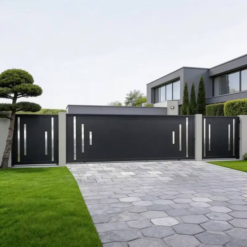 1.8x2m Australia Aluminum Privacy Fence Panel for Villa Garden 6x6ft Powder Coated Safety Fencing Backyard Outdoor Security