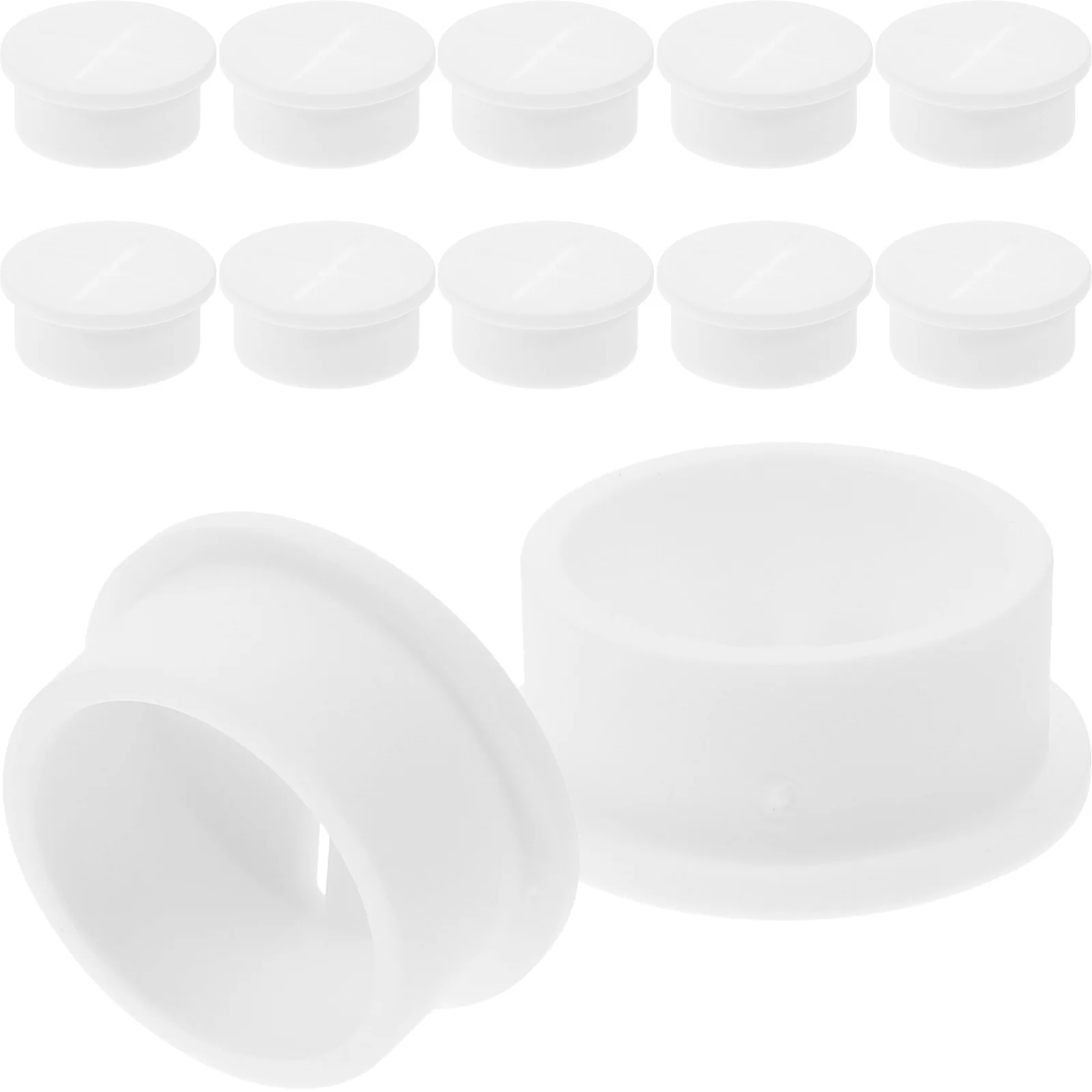 20 個ゴムグロメットキットデスク穴カバーケーブル管理用耐久性のあるワイヤープロテクターオフィス家具壁グロメット