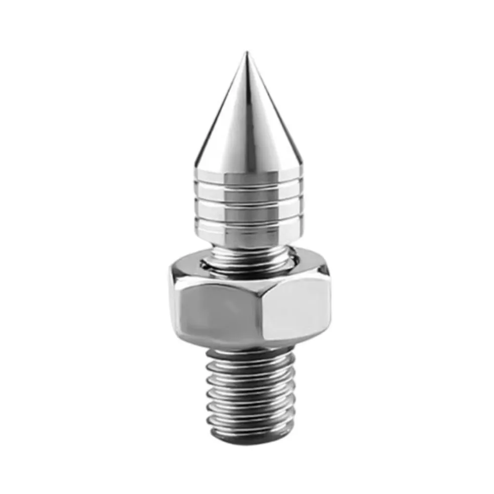 Stainless Steel Audio Isolation Feet M6 M8 M10 Thread Cone Shape Audio Foot Spike Shock Absorbing Threaded Design