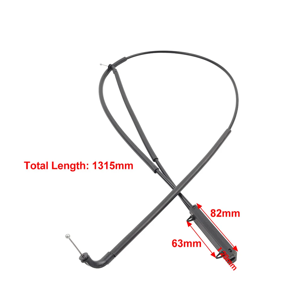 Auto Engine Hood Lock Latch Release Cable For BMW X5 2007-2014 X6 2008-2014 51237184456