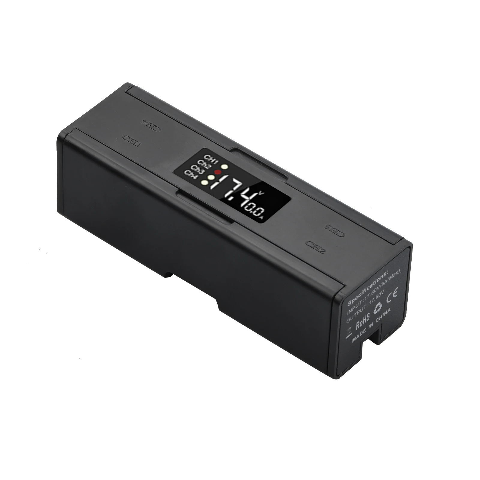 Mini Portable 4 in 1 Digital LED Display Battery Charger Intelligent Charging Hub For DJI Mavic 2 Pro Zoom Drone