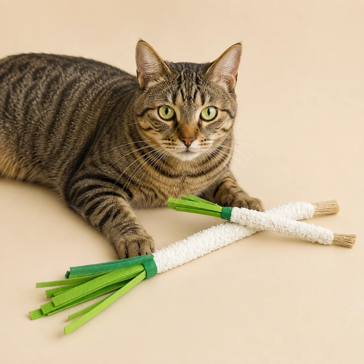 Natürliches Silberweiden-Katzenspielzeug, Matatabi-Stick mit Glocke, interaktives Kauspielzeug zur Zahnreinigung für Katzen und Kätzchen, Zahnpflege – Detail 8