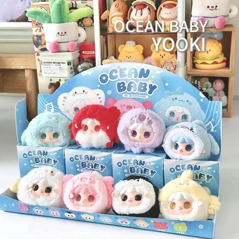 

Original Yooki Oxygen Six Generation Ocean Baby Mystery Box Doll Pendant Fun Bag Hanging Doll Collection Surprise Kawaii Gift